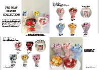 Pre soap Fleurs collection