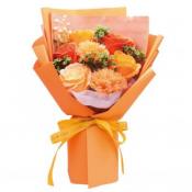 パルフェブーケ　クリアケース付　オレンジ