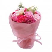 ブーケ・ド・マカロン　手提げ付　ピンク