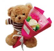 ラウルベア&ブーケ　◆ブラウン/フランボワーズ◆