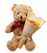 パブロベア&ブーケ　◆オレンジ◆