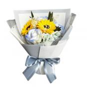 サンクス・フルール・ヒマワリ　●ブルー●