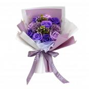 エレノアブーケ クリアケース付 パープル