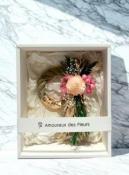 縦リングしめ飾りS ●ピンク●