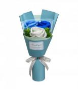 BOX入り フェアリー3輪ブーケ ブルー