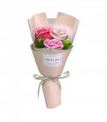 BOX入り フェアリー3輪ブーケ ピンク