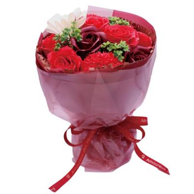 ブーケ・ド・マカロン　手提げ付　レッド