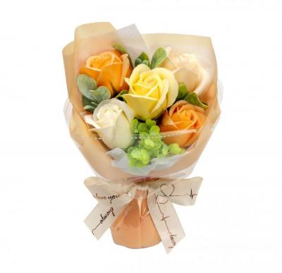 NEWモナブーケ　紙袋付　●オレンジ●