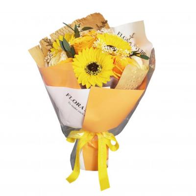 エイト・ローズブーケ・ヒマワリ　●オレンジ●