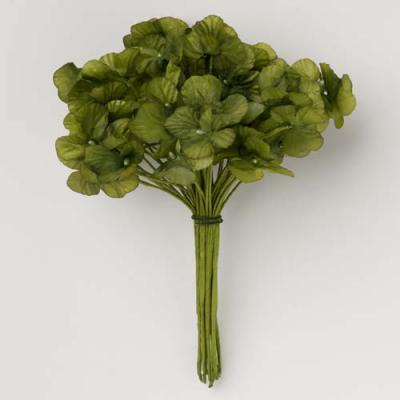 アート・アジサイ(1束入り) 10本入 モスグリーン